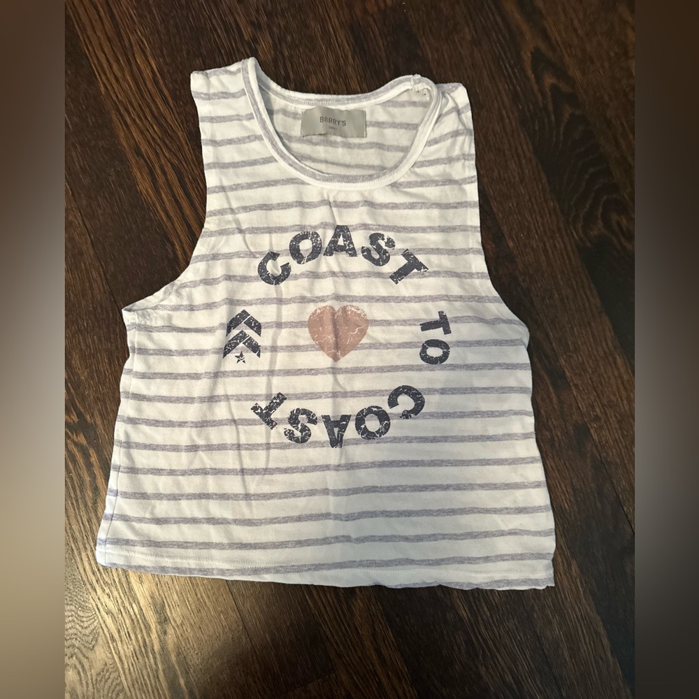 Barry’s bootcamp workout tank top
